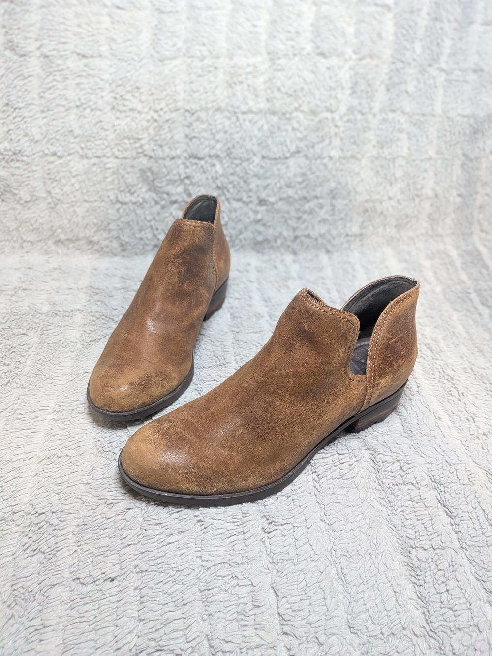 Sorel Women's Brown Suede Chukka Ankle Boots Size 9